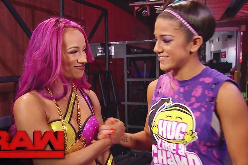 Will Bayley and Sasha Banks be the inaugural women's tag team champions?